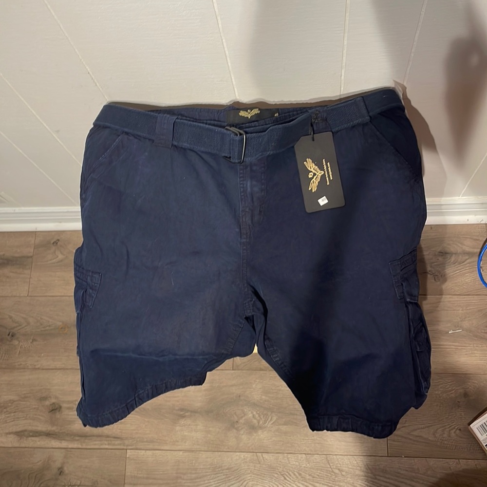 Men’s Blue Cargo Shorts